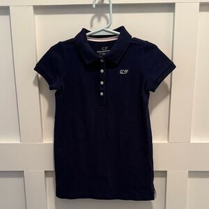 Vineyard Vines Kids Dark Blue short sleeve Polo Dress size 3T